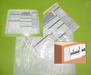 Accessori | Buste adesive porta packing list  | Buste adesive Packing List Standard