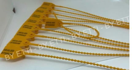 Sigilli in plastica regolabili VIRGO LONG confezione da 100 pezzi per  0,17 cad.