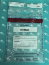 Buste di sicurezza trasparenti void SONORA260x350mm+60+35mm maniglia confezione da 1000 pezzi per  0,385 cad.