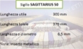 tabella misure sagittarius 50